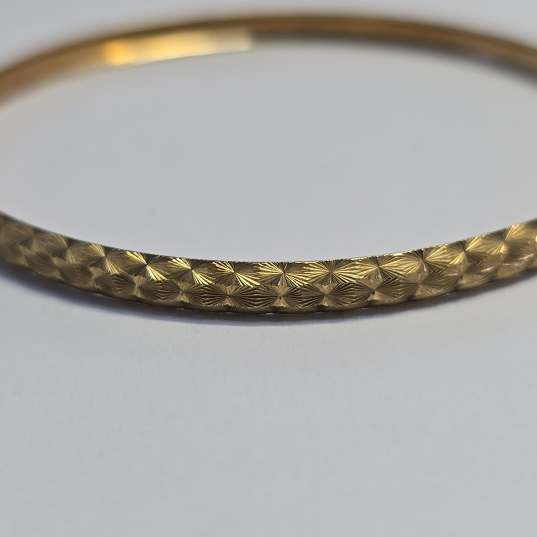 PULSERA RIGIDA ORO 8 K 3,60 GRMS (SEMINUEVO)
