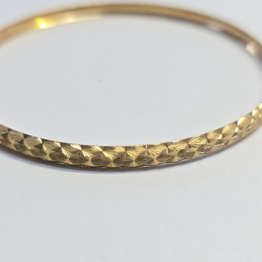 PULSERA RIGIDA ORO 8 K 3,70 GRMS (SEMINUEVO)