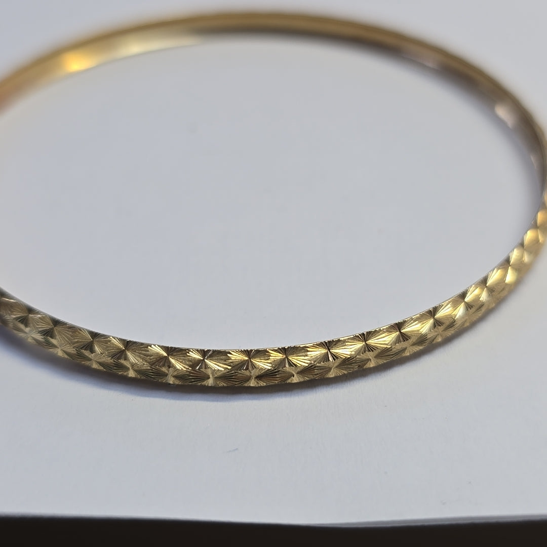 PULSERA RIGIDA ORO 8 K 3,80 GRMS (SEMINUEVO)