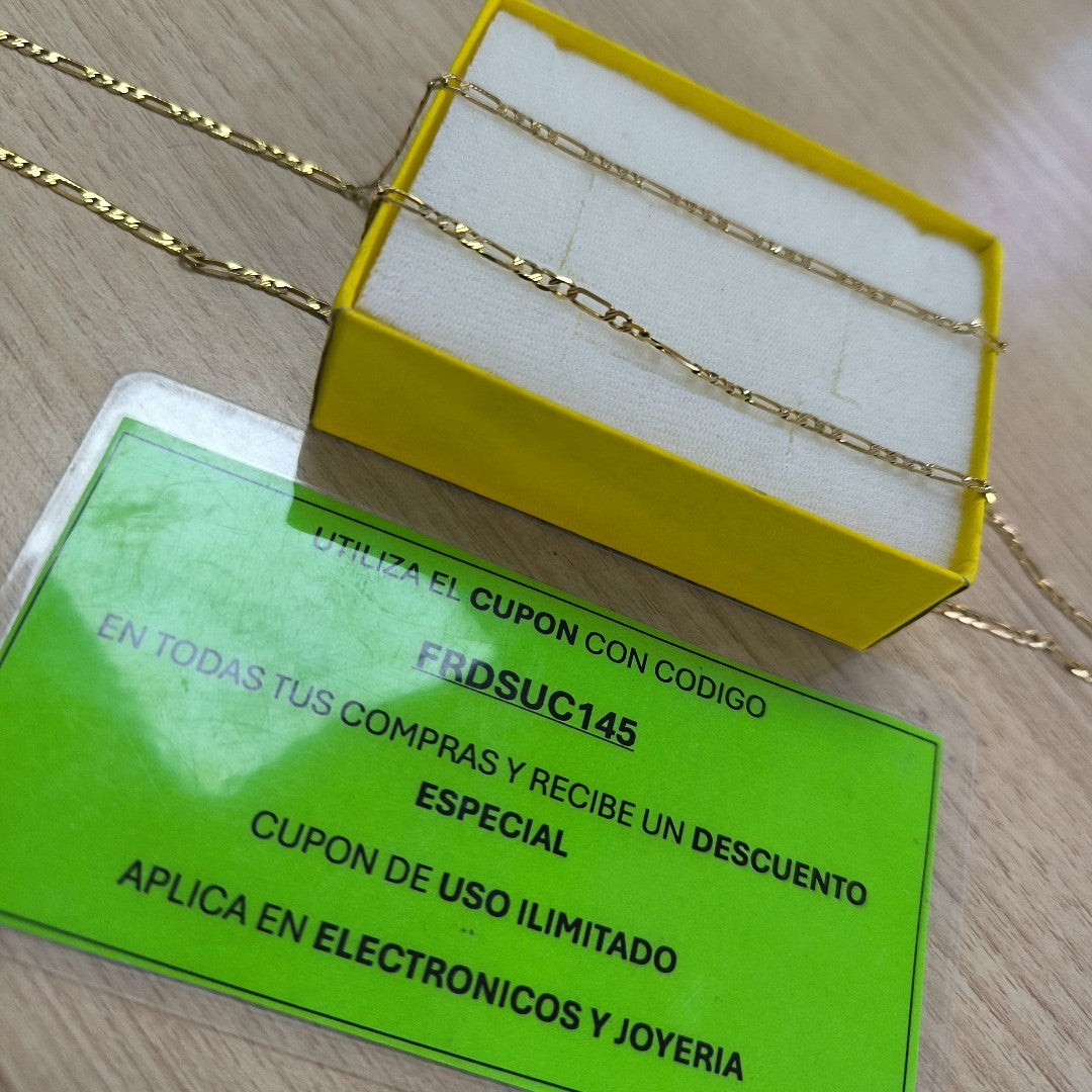 CADENA ORO 10 K 4,90 GRMS (SEMINUEVO)