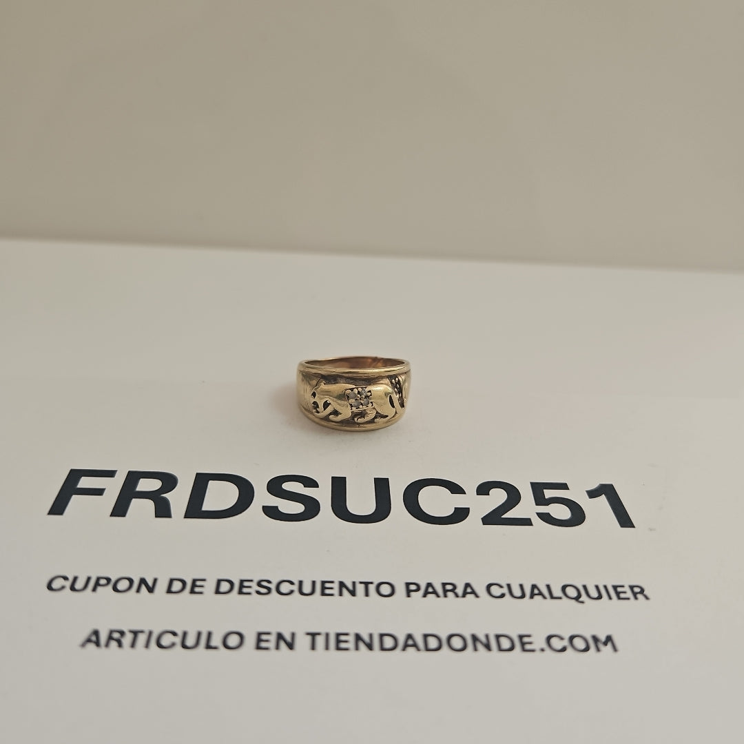 ANILLO ORO 10 K 5,90 GRMS (SEMINUEVO)