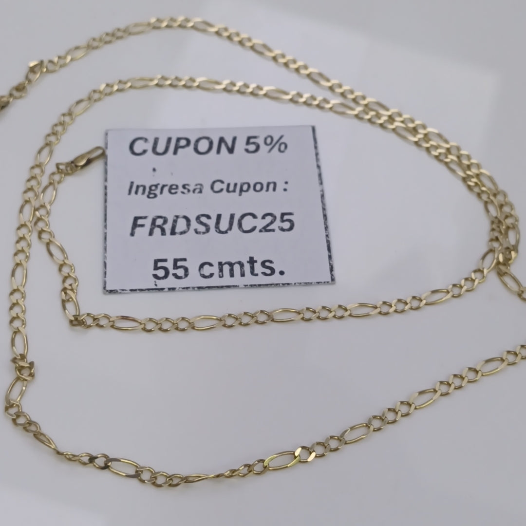 CADENA ORO 14 K 5,00 GRMS (SEMINUEVO)