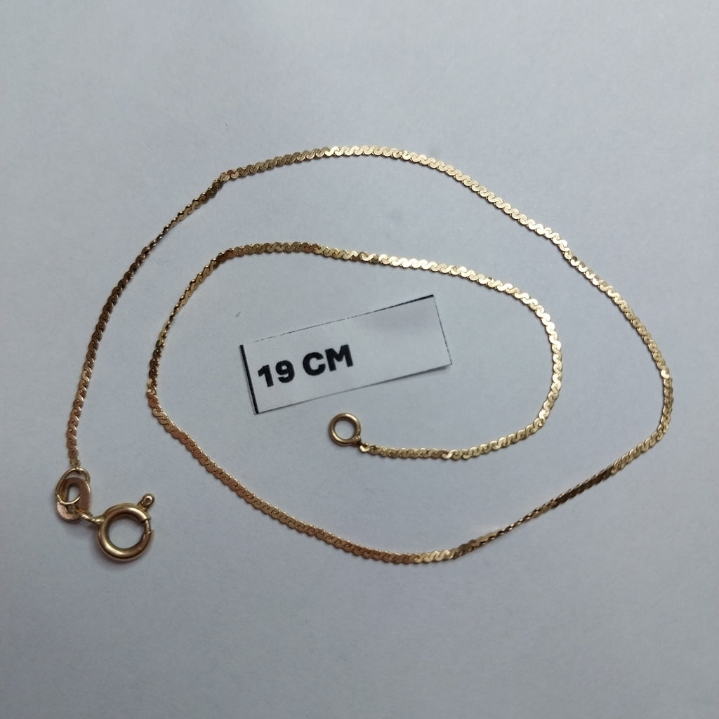 PULSERA ORO 14 K 1.3 GRMS (SEMINUEVO)