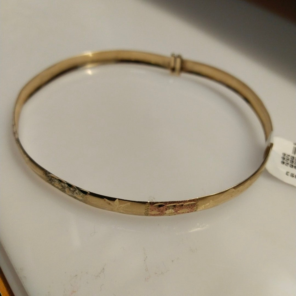PULSERA RIGIDA ORO 10 K 4.8 GRMS (SEMINUEVO)