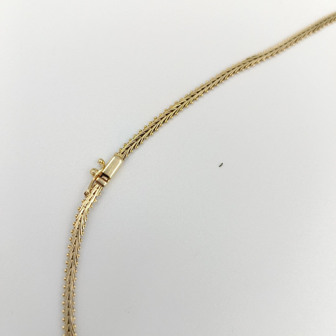 COLLAR ORO 14 K 12.4 GRMS (SEMINUEVO)