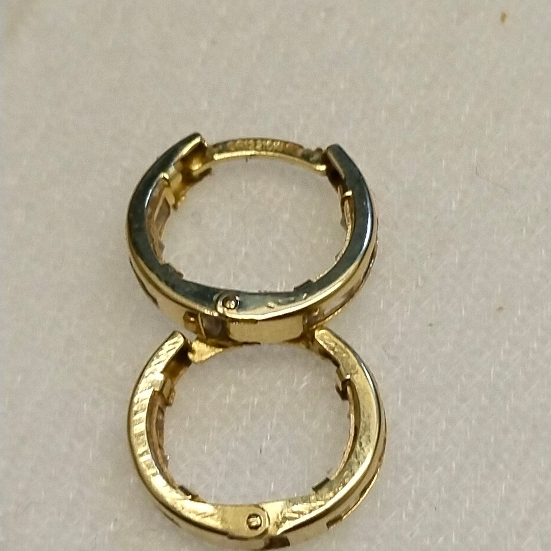 ARRACADAS PAR ORO 10 K 1,00 GRMS (SEMINUEVO)