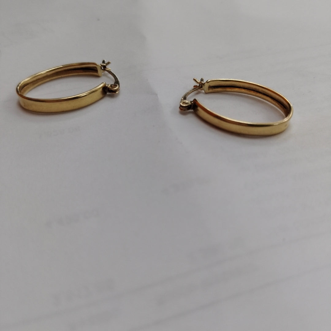 ARRACADAS PAR ORO 10 K 2,50 GRMS (SEMINUEVO)
