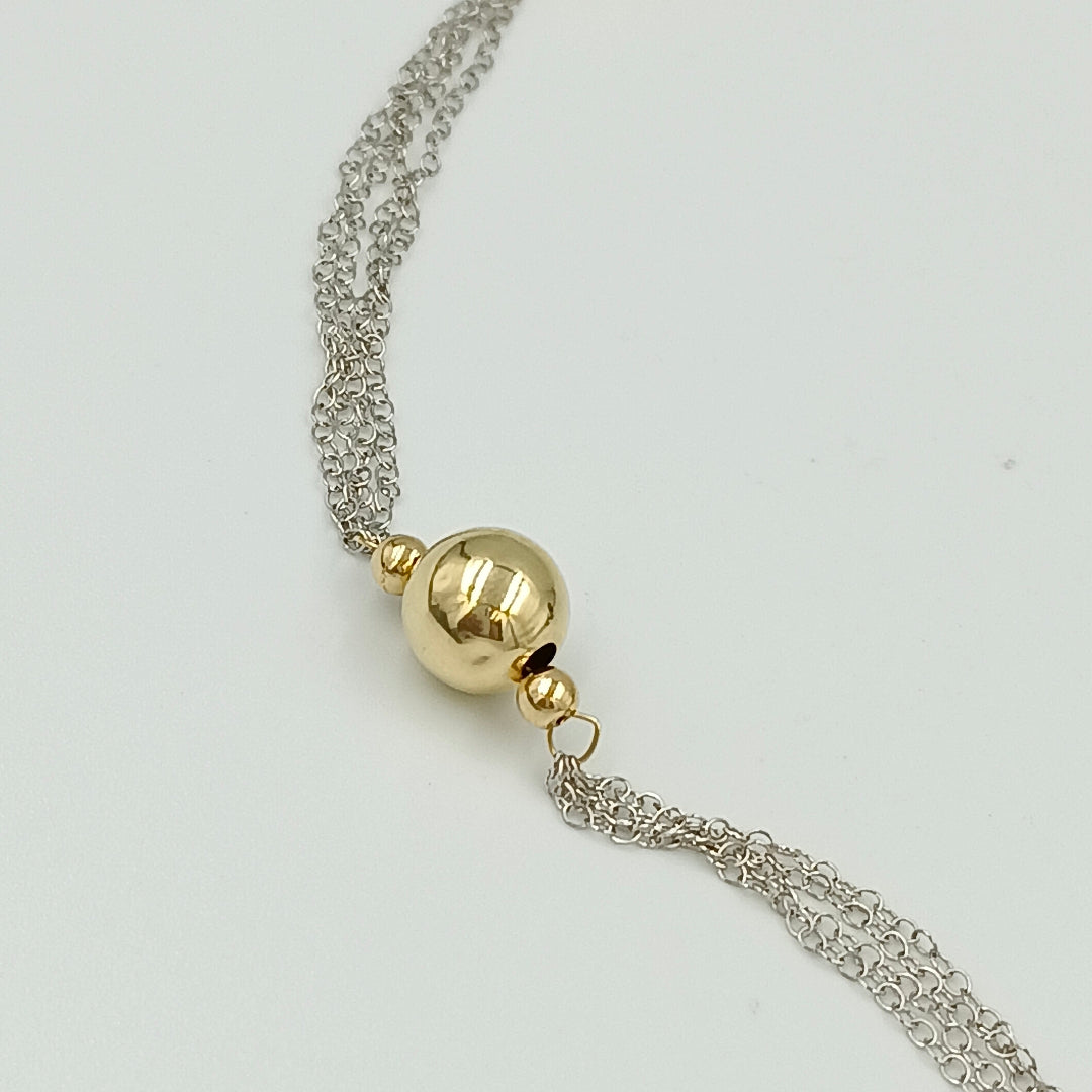GARGANTILLA ORO 14 K 2.9 GRMS (SEMINUEVO)