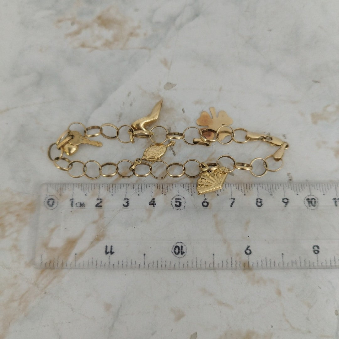 PULSERA ORO 10 K 8,40 GRMS (SEMINUEVO)