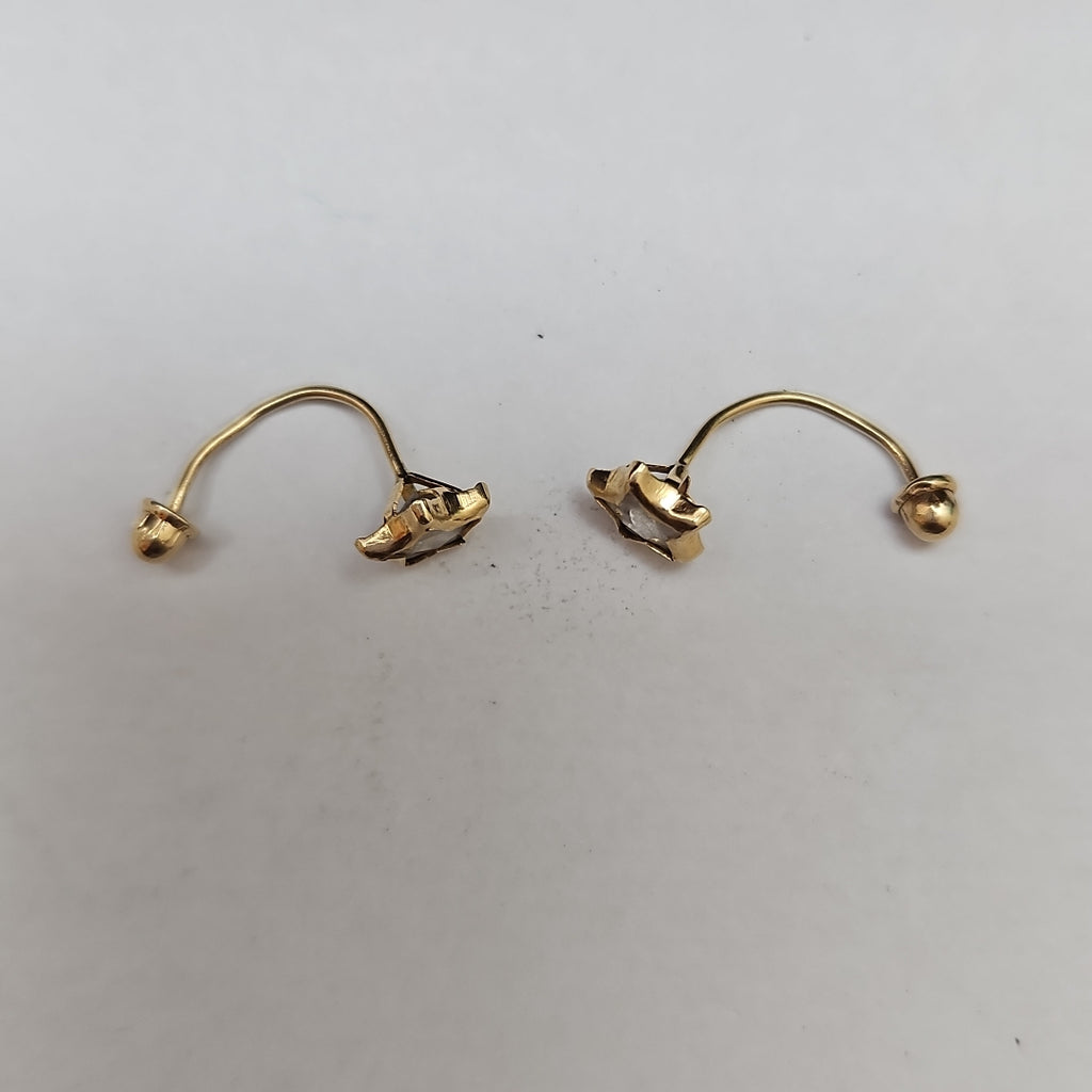 ARETES PAR ORO 10 K 0,60 GRMS (SEMINUEVO)