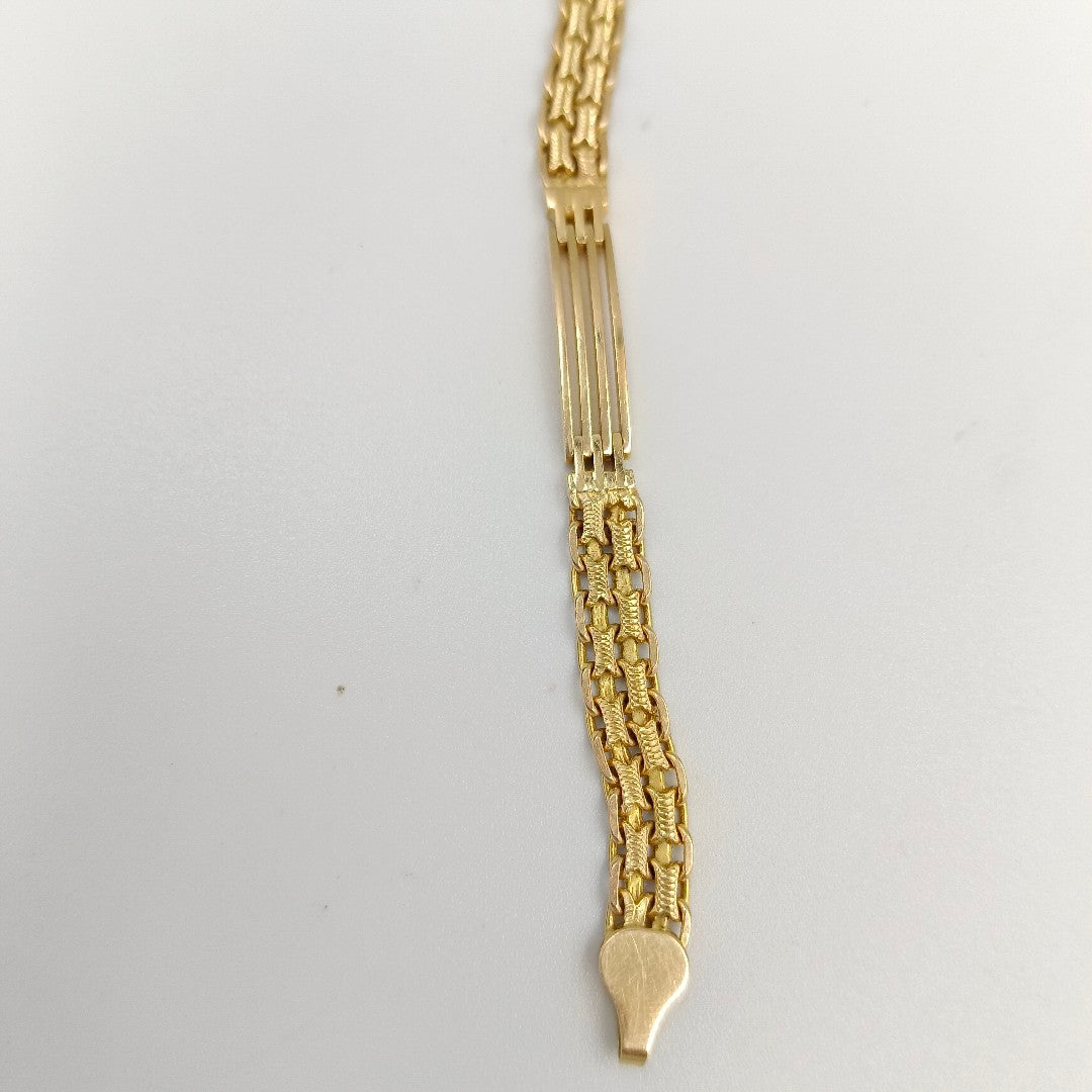 PULSERA ORO 14 K 9.4 GRMS (SEMINUEVO)