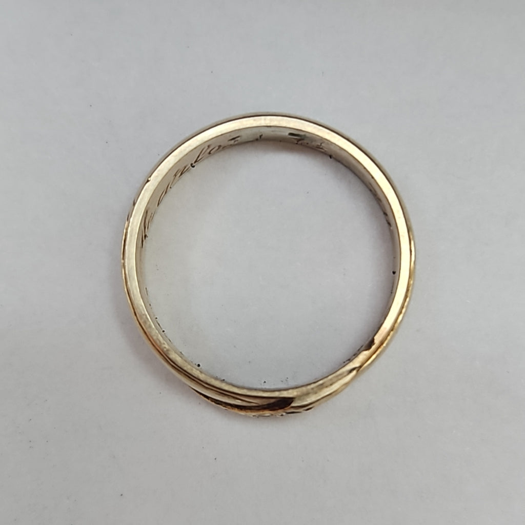 ARGOLLA ORO 14 K 4.5 GRMS (SEMINUEVO)