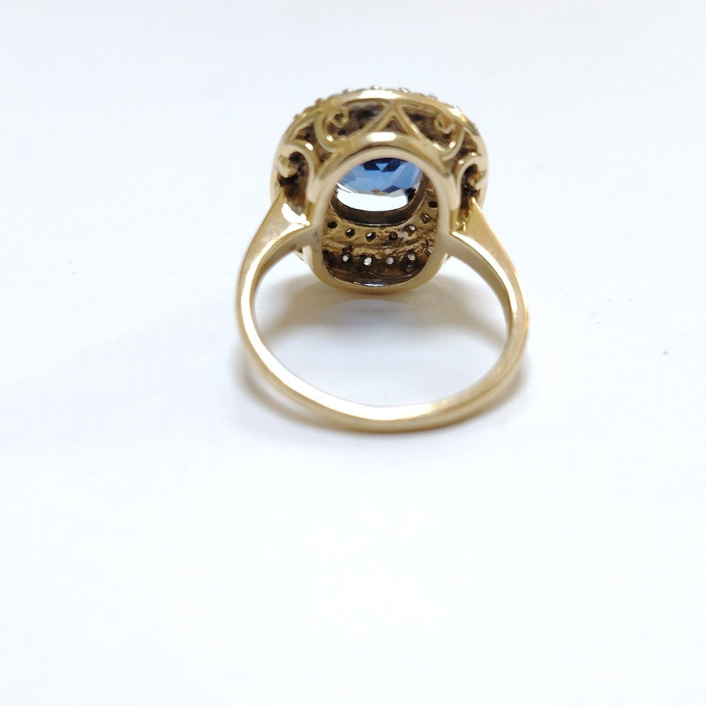 ANILLO ORO 18 K 5.7 GRMS (SEMINUEVO)