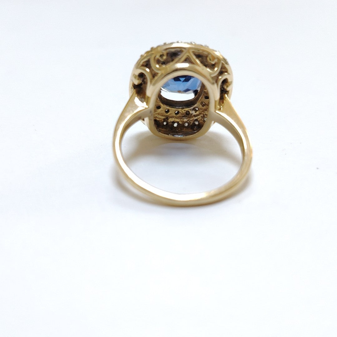 ANILLO ORO 18 K 5.7 GRMS (SEMINUEVO)