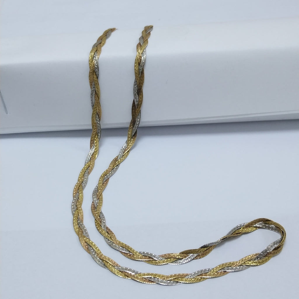 GARGANTILLA ORO 14 K 10.9 GRMS (SEMINUEVO)