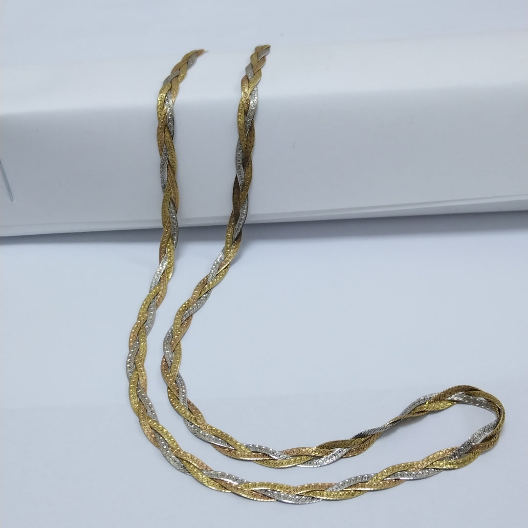 GARGANTILLA ORO 14 K 10.9 GRMS (SEMINUEVO)