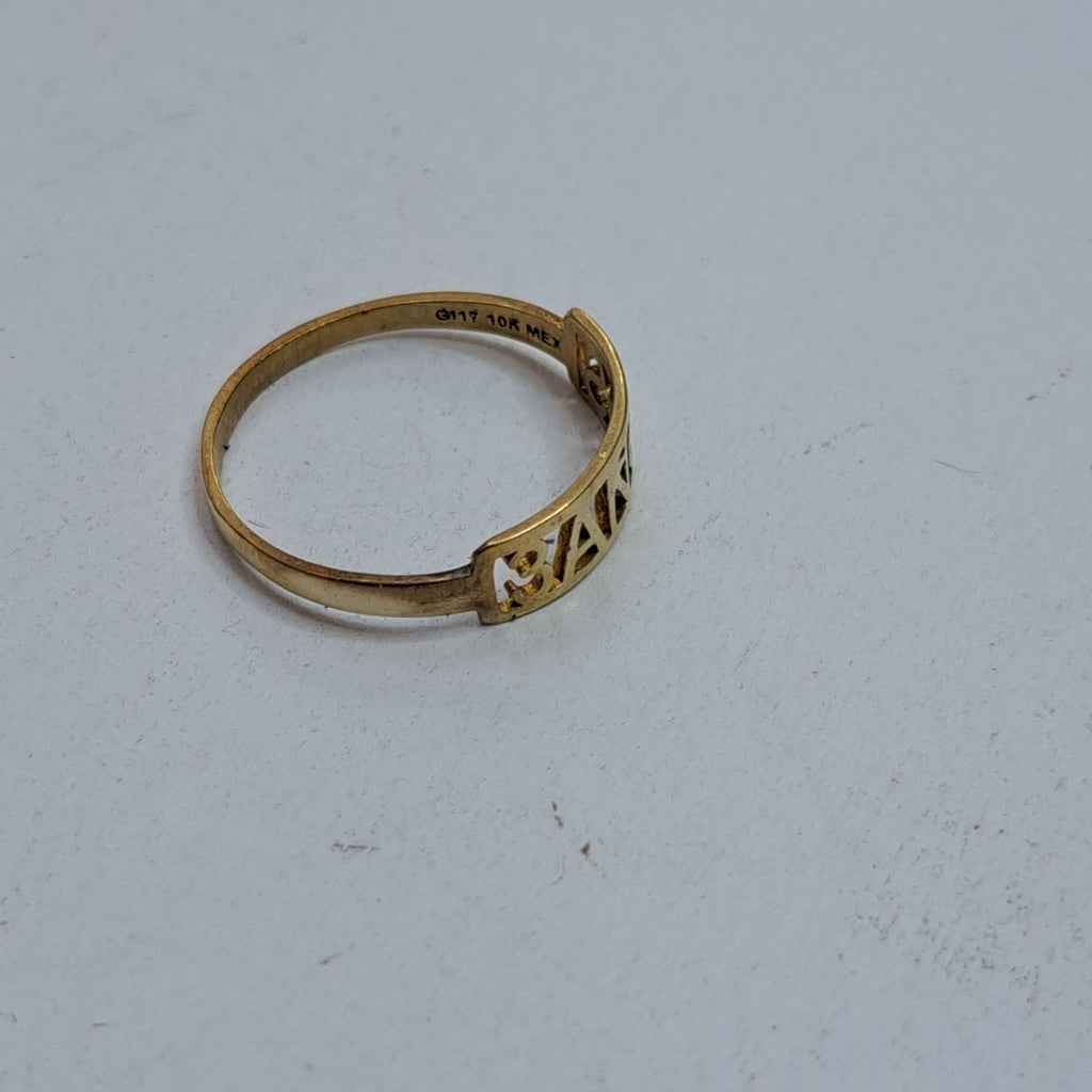 ANILLITO ORO 8 K 0.7 GRMS (SEMINUEVO)