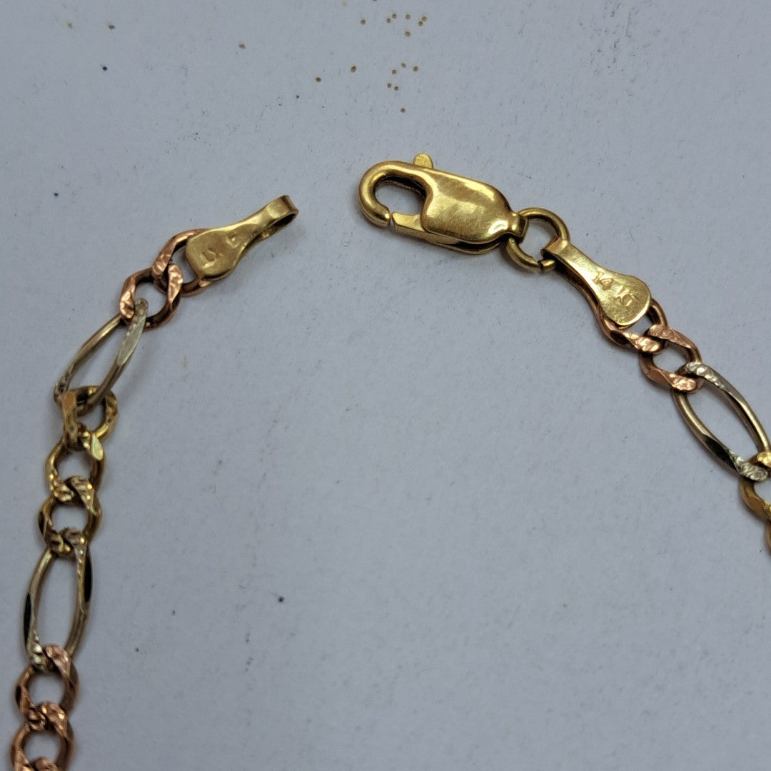 ESCLAVA ORO 14 K 3.3 GRMS (SEMINUEVO)