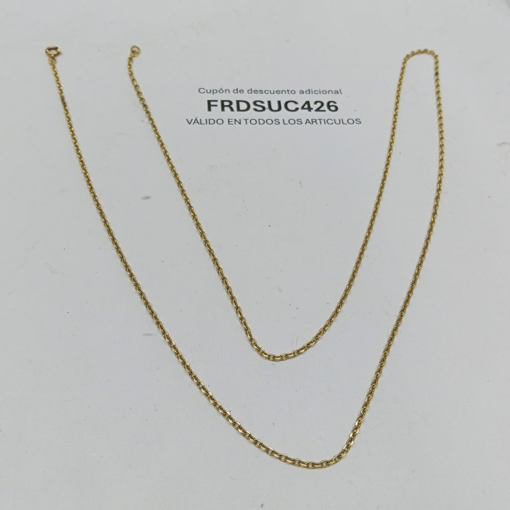 CADENA ORO 10 K 5.9 GRMS (SEMINUEVO)