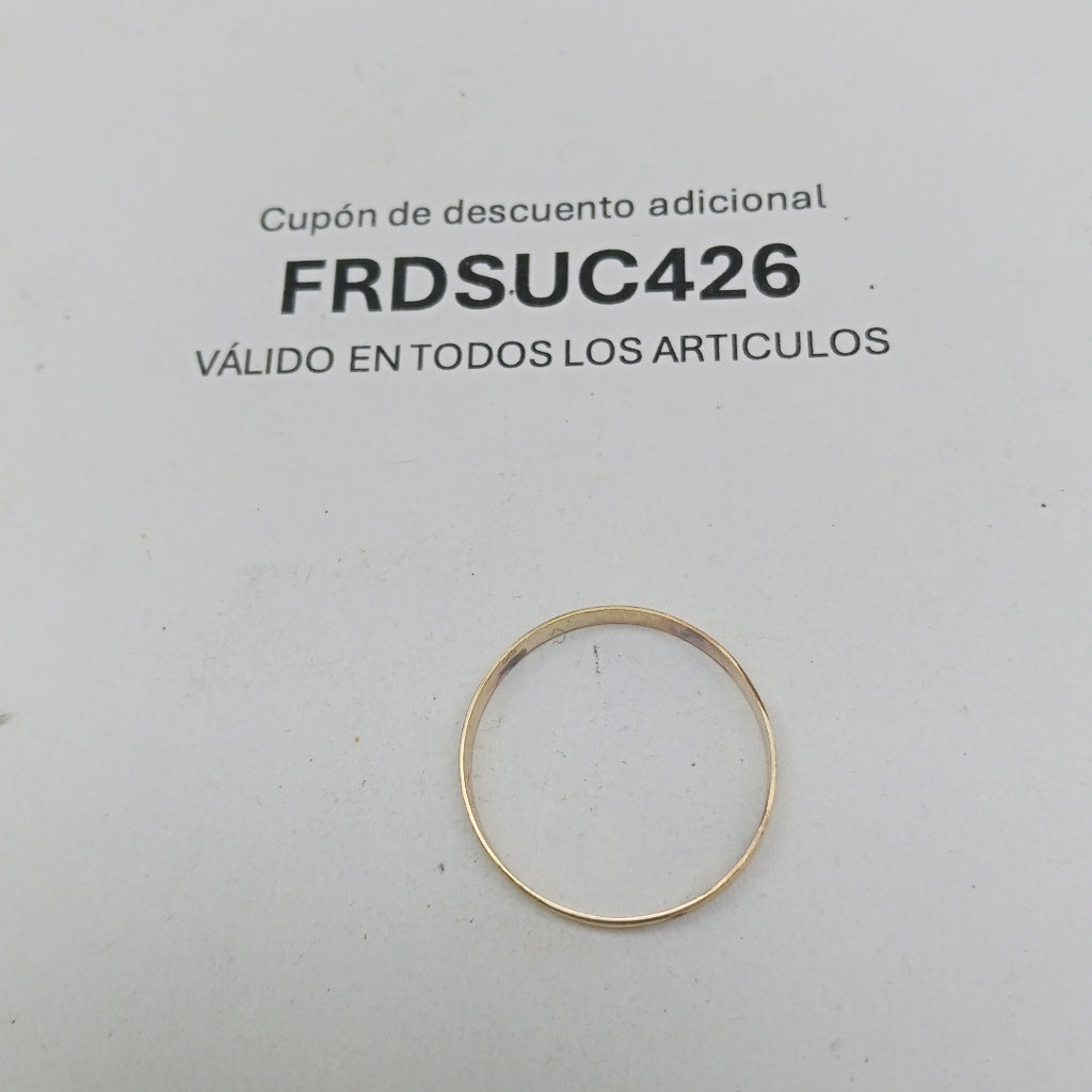ANILLITO ORO 8 K 1,00 GRMS (SEMINUEVO)