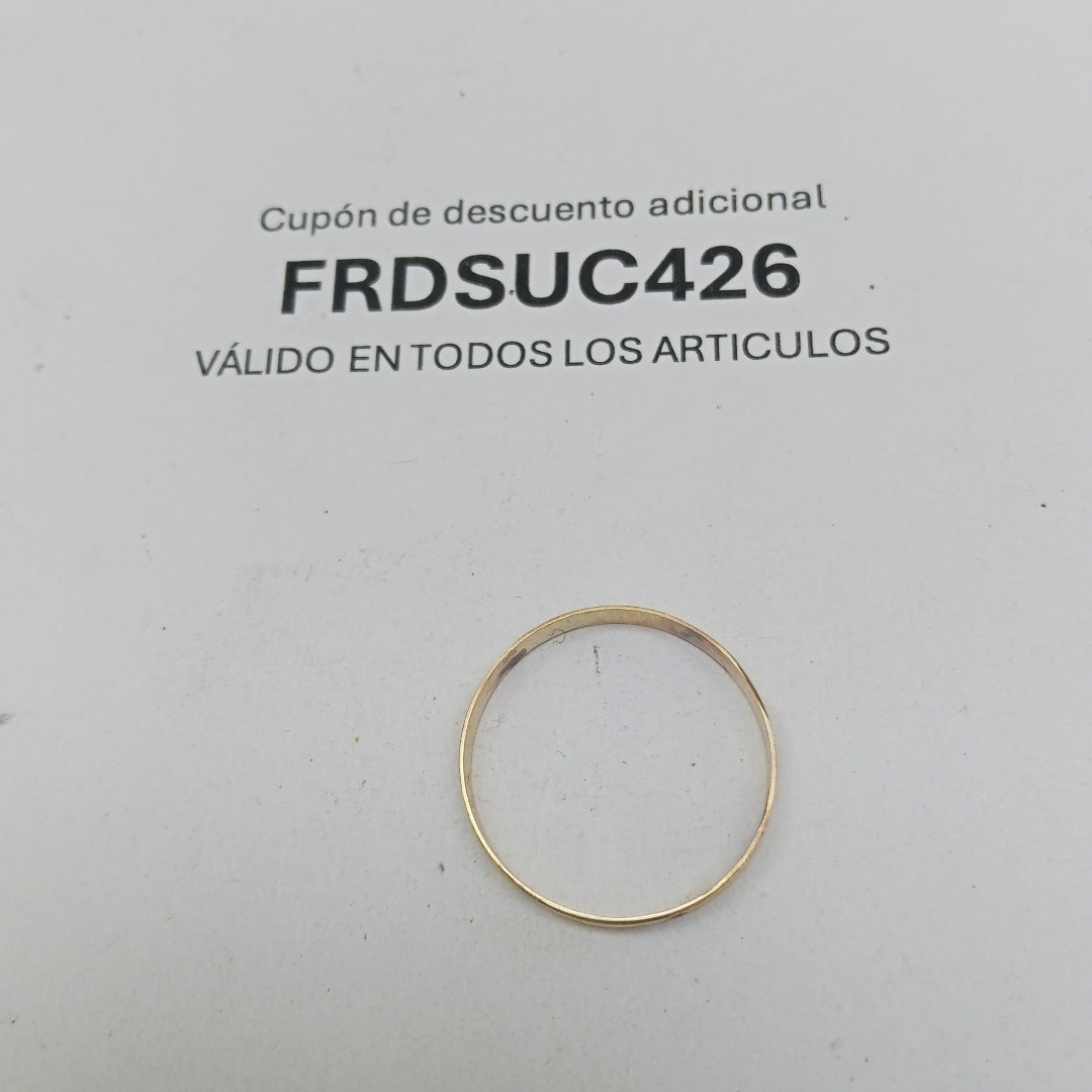 ANILLITO ORO 8 K 1,00 GRMS (SEMINUEVO)