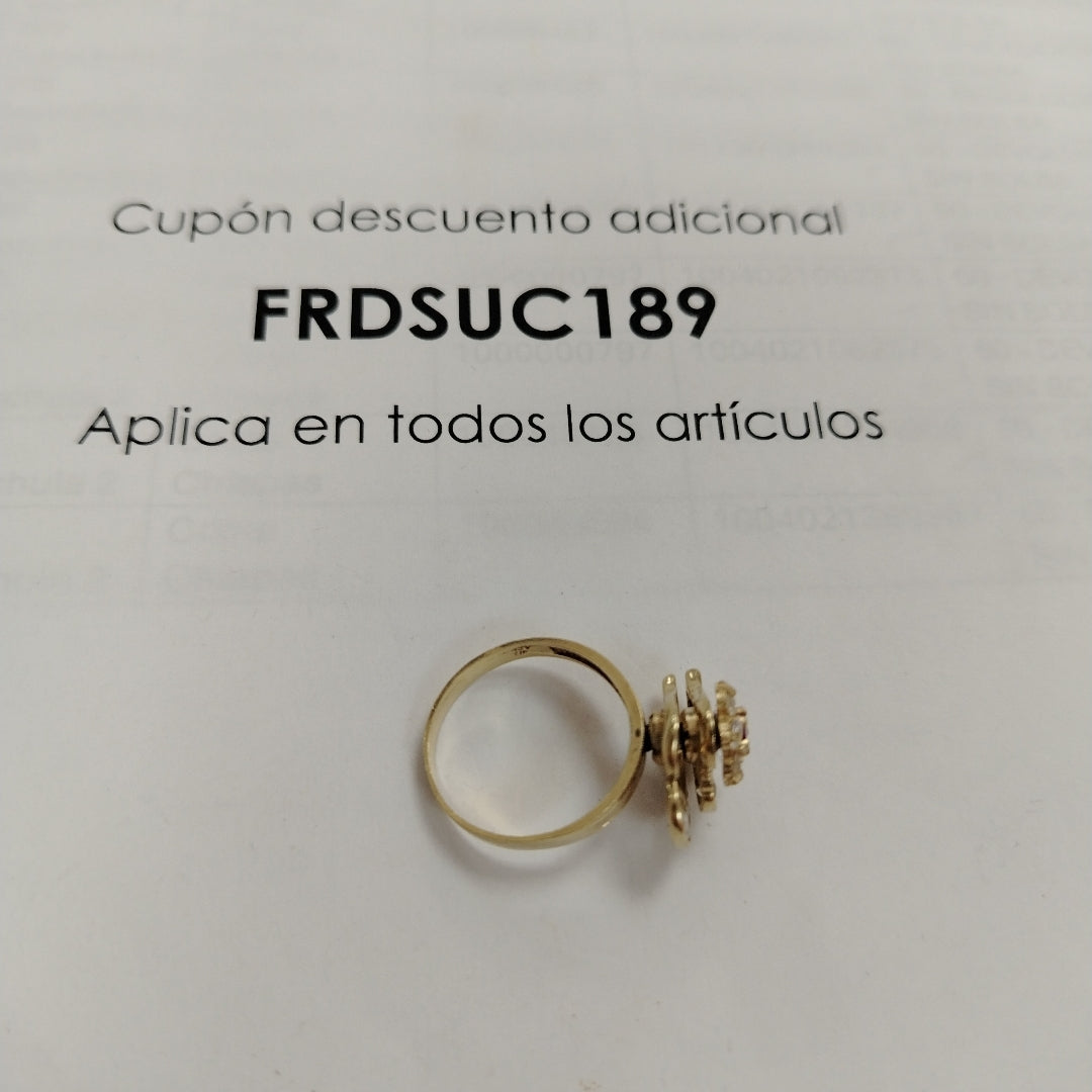 ANILLITO ORO 10 K 3.7 GRMS (SEMINUEVO)