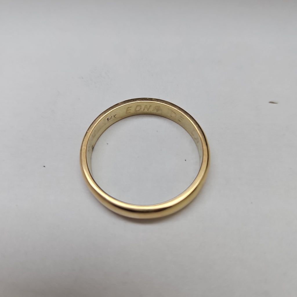 ARGOLLA ORO 14 K 7.8 GRMS (SEMINUEVO)