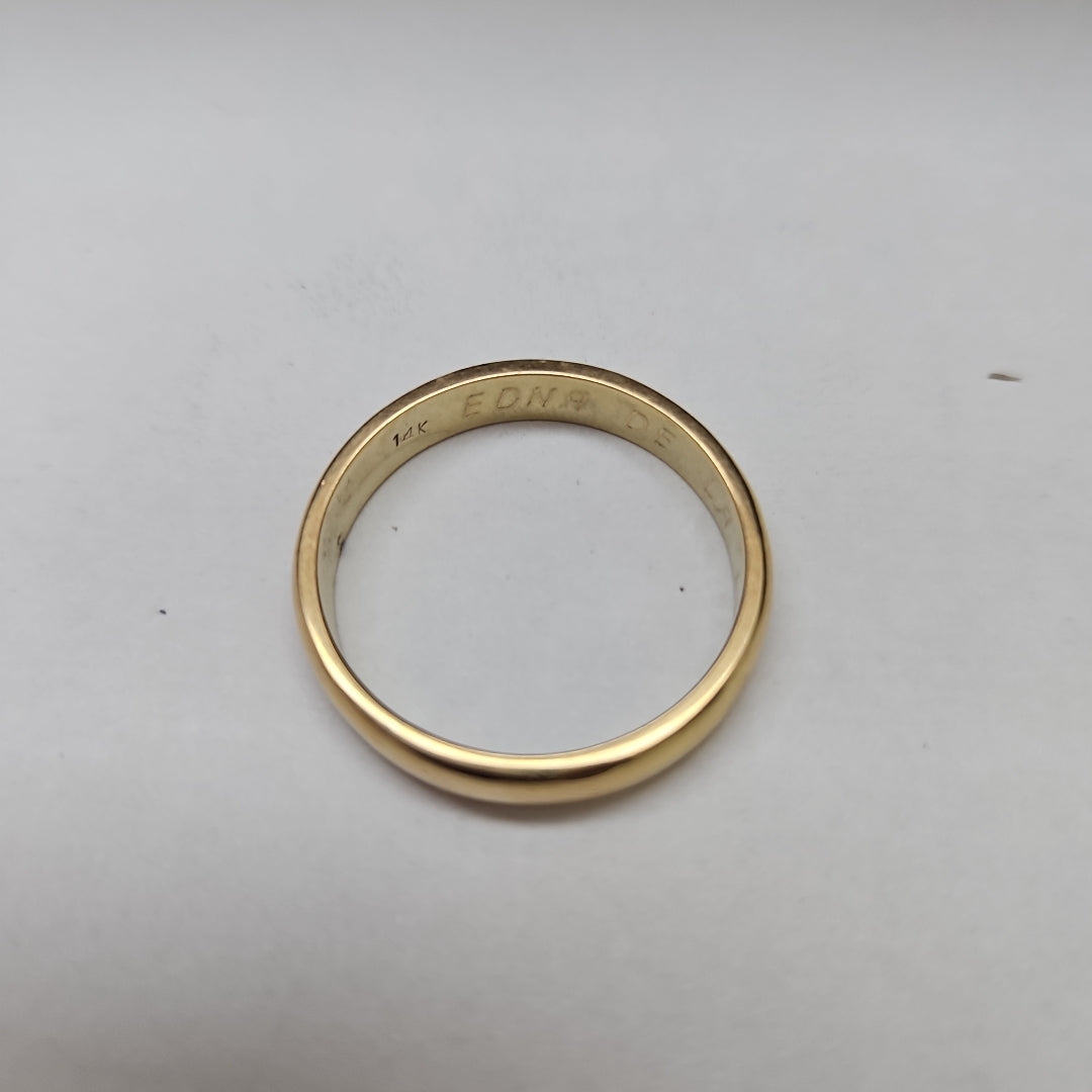 ARGOLLA ORO 14 K 7.8 GRMS (SEMINUEVO)