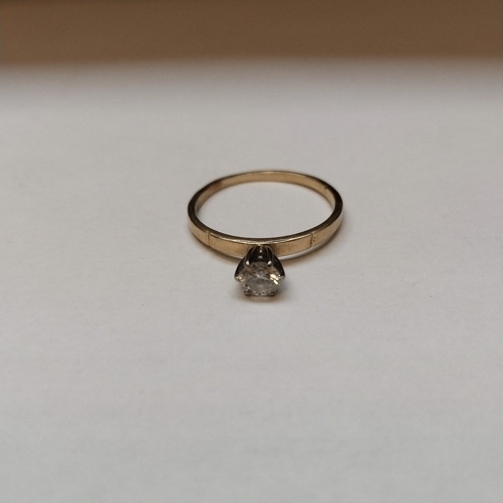 SOLITARIO ORO 14 K 2 GRMS (SEMINUEVO)