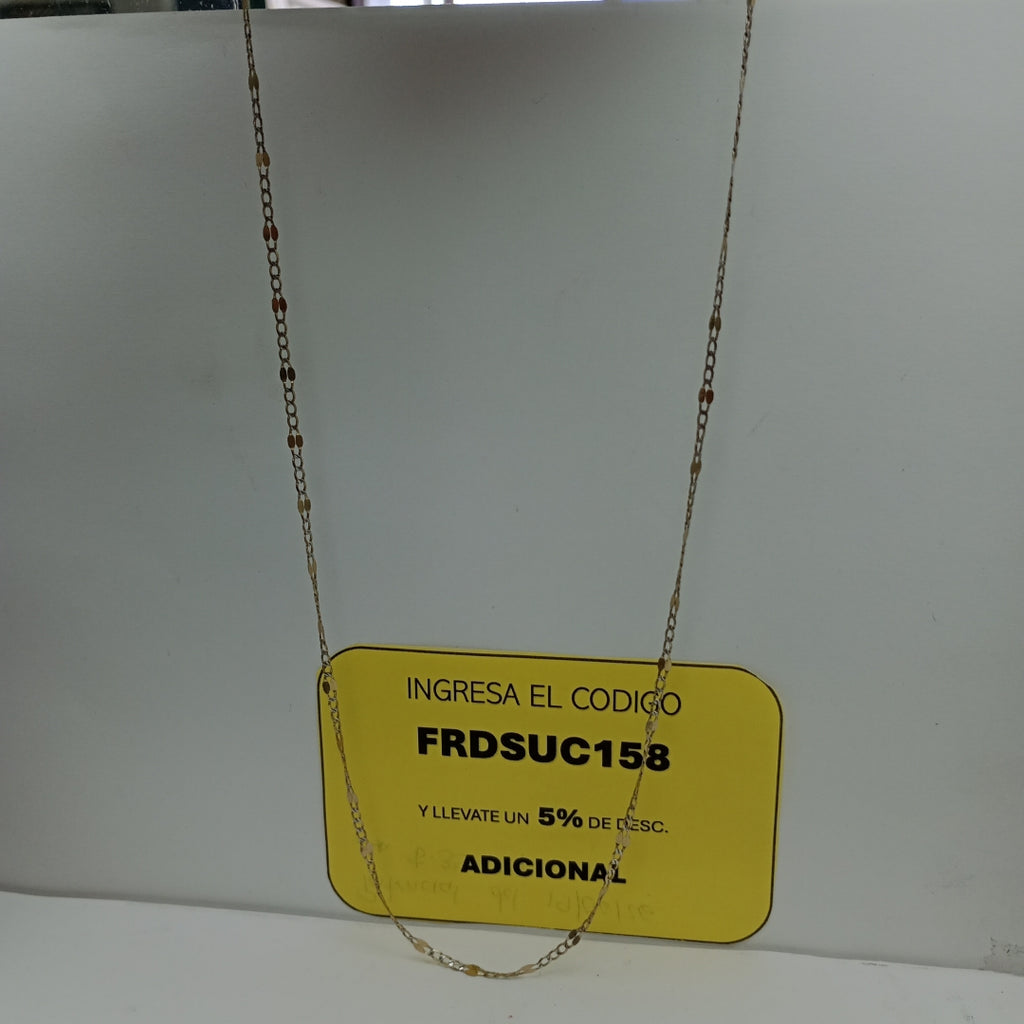 CADENA ORO 10 K 2.8 GRMS (SEMINUEVO)