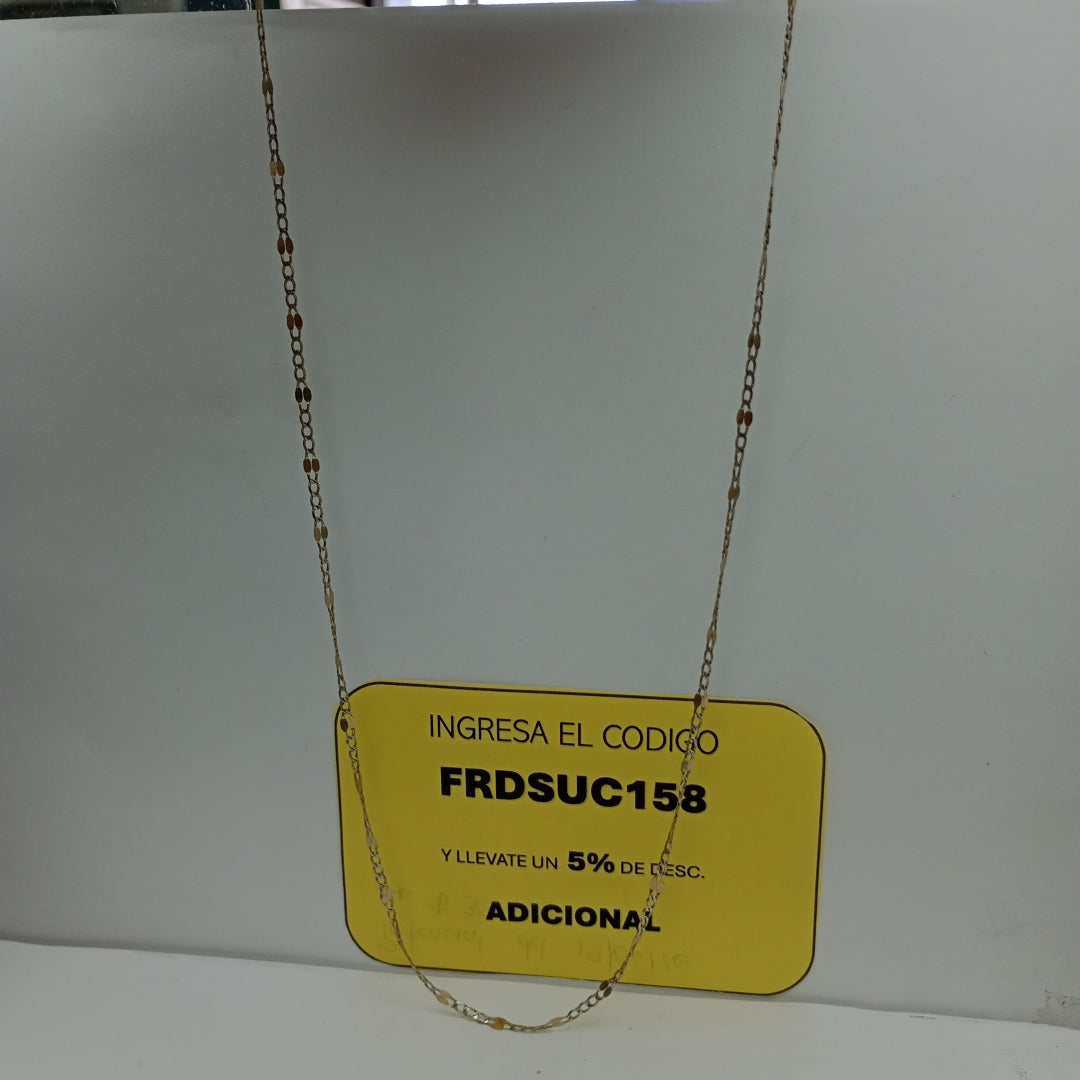 CADENA ORO 10 K 2.8 GRMS (SEMINUEVO)