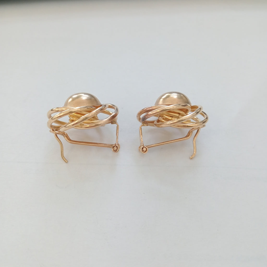 ARETES PAR ORO 10 K 7,20 GRMS (SEMINUEVO)