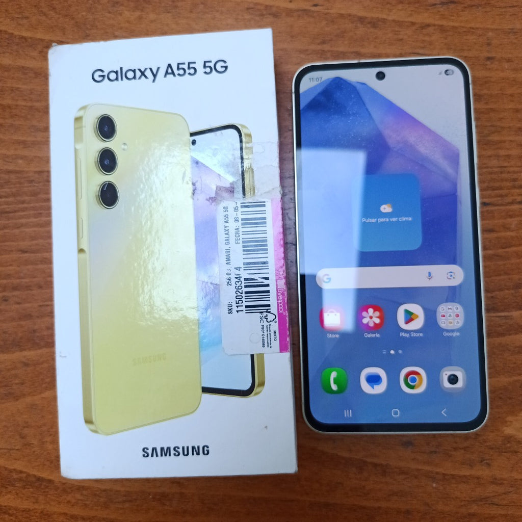 CELULAR SAMSUNG GALAXY A55 5G SM-A556E (2024) 256 GB 8 GB RAM (SEMINUEVO)