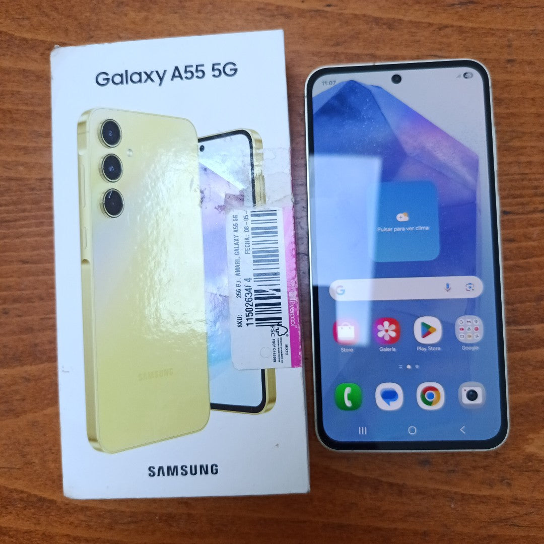 CELULAR SAMSUNG GALAXY A55 5G SM-A556E (2024) 256 GB 8 GB RAM (SEMINUEVO)