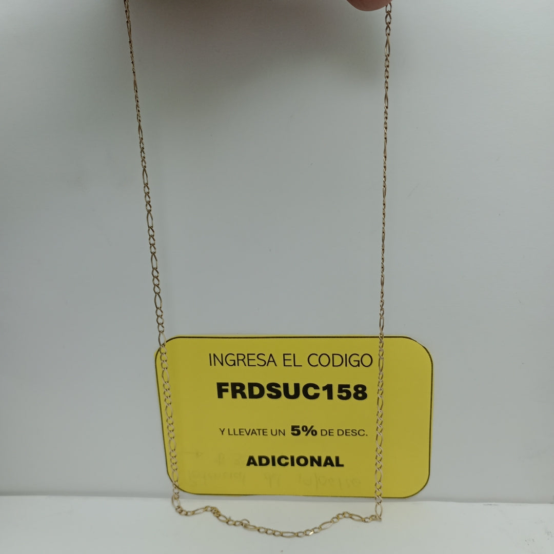 CADENA ORO 10 K 4.1 GRMS (SEMINUEVO)