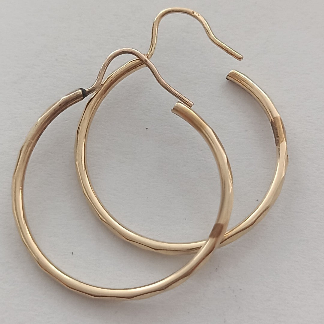 ARRACADAS PAR ORO 14 K 1,00 GRMS (SEMINUEVO)