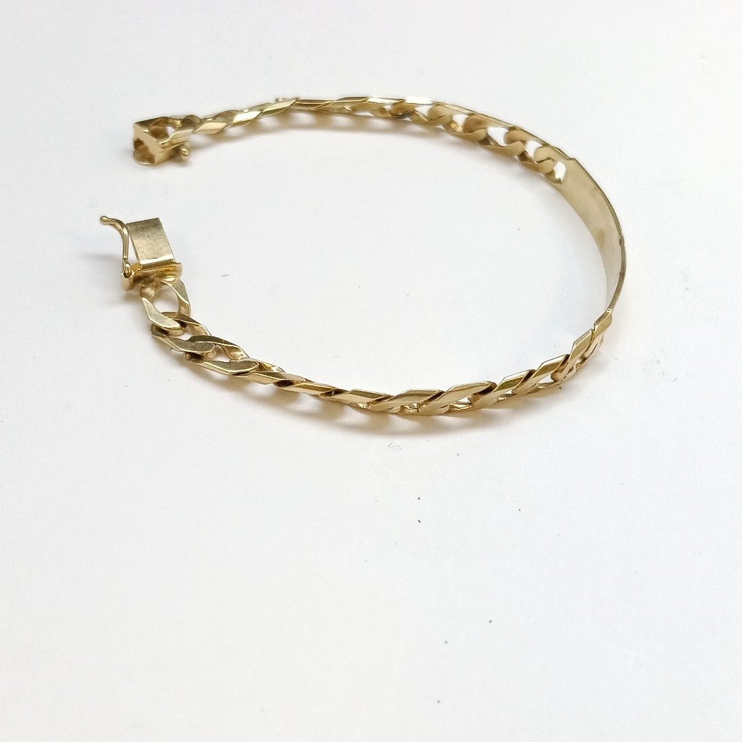 ESCLAVA ORO 14 K 9,80 GRMS (SEMINUEVO)