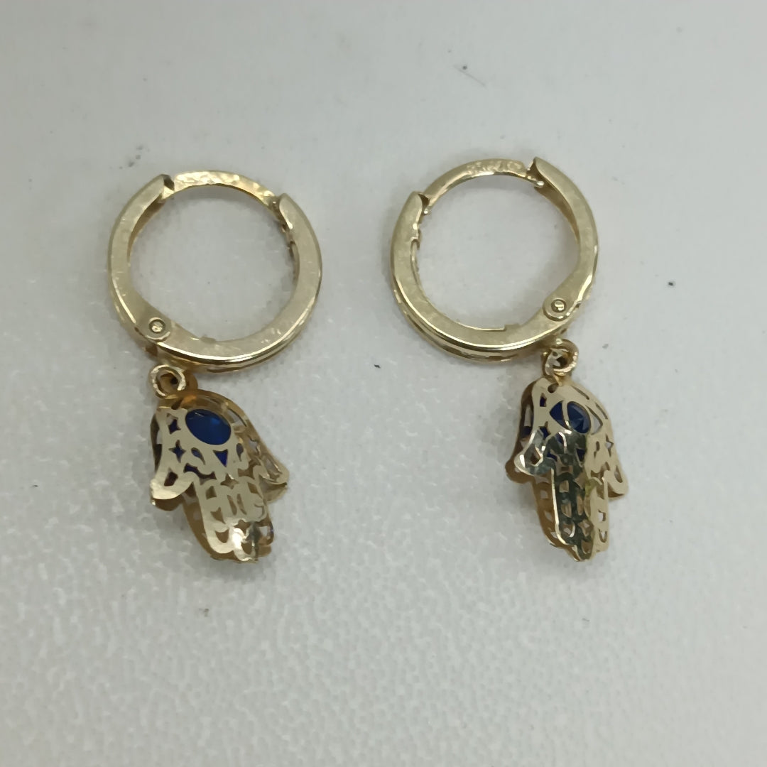 ARRACADAS PAR ORO 10 K 1.2 GRMS (SEMINUEVO)