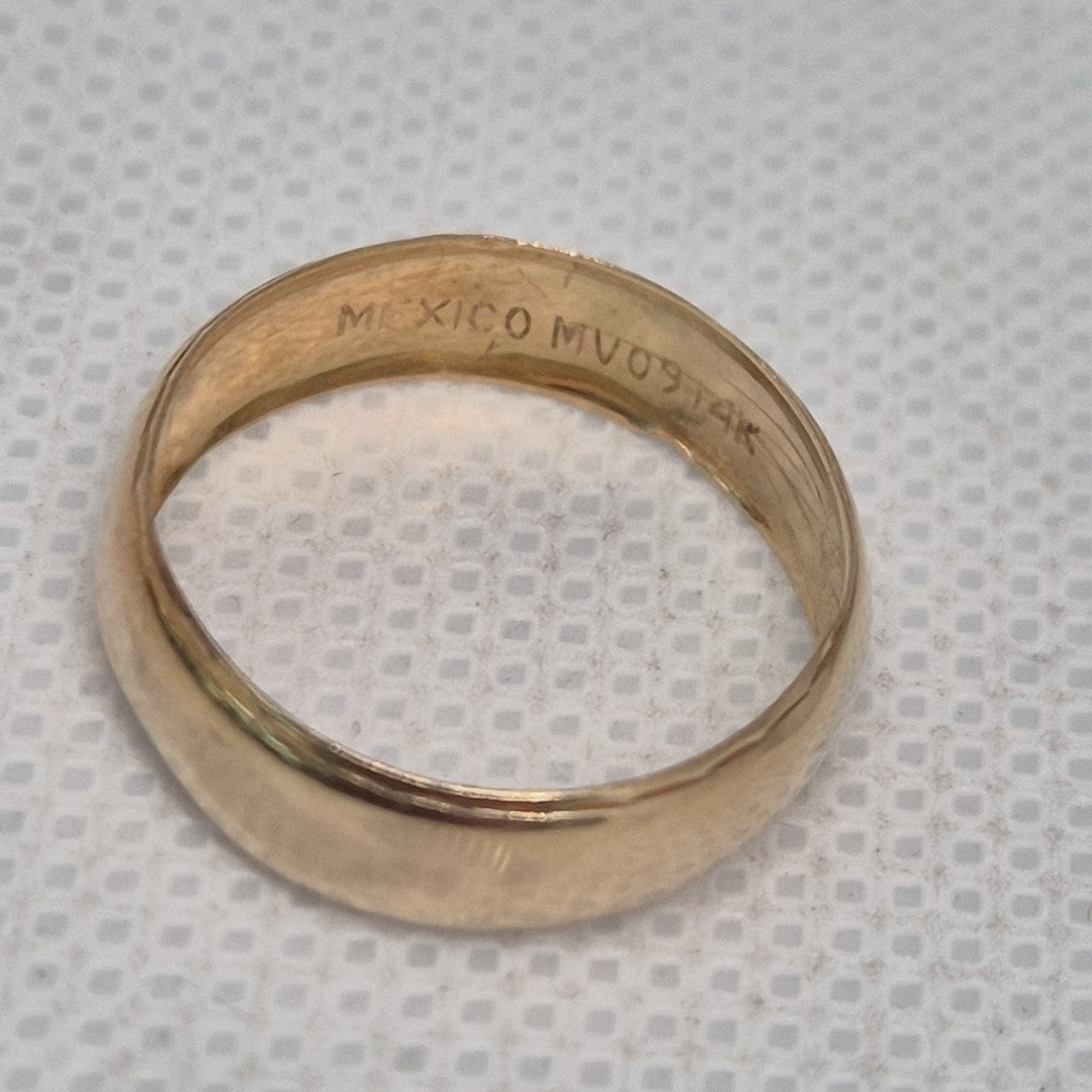 ARGOLLA ORO 14 K 1.4 GRMS (SEMINUEVO)
