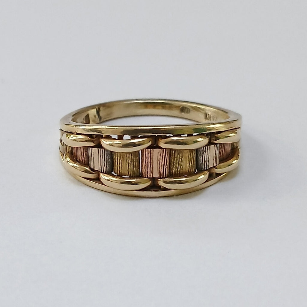 ANILLO ORO 14 K 3.9 GRMS (SEMINUEVO)