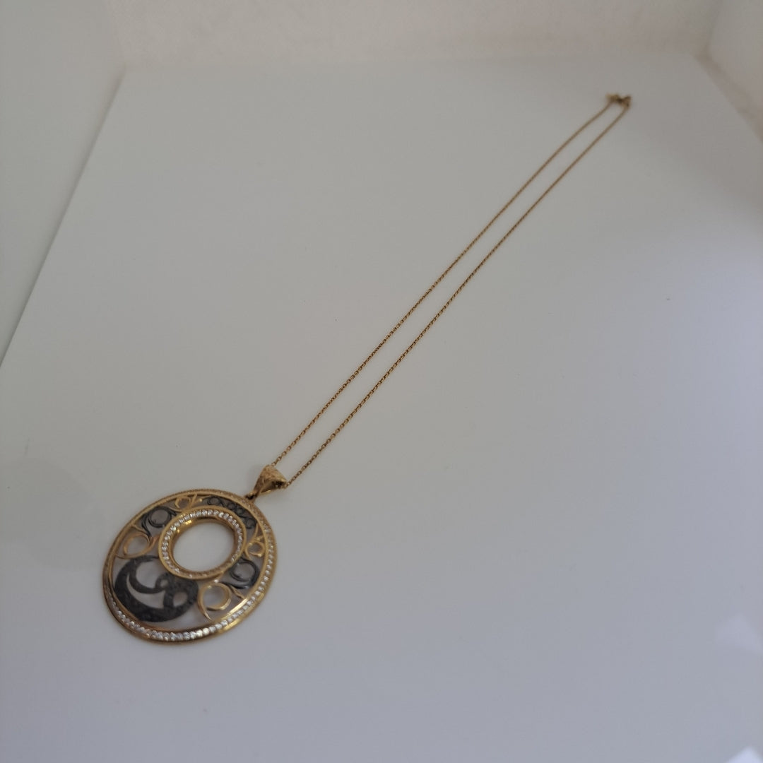 CADENA,DIJE ORO 14 K 6,20 GRMS (SEMINUEVO)