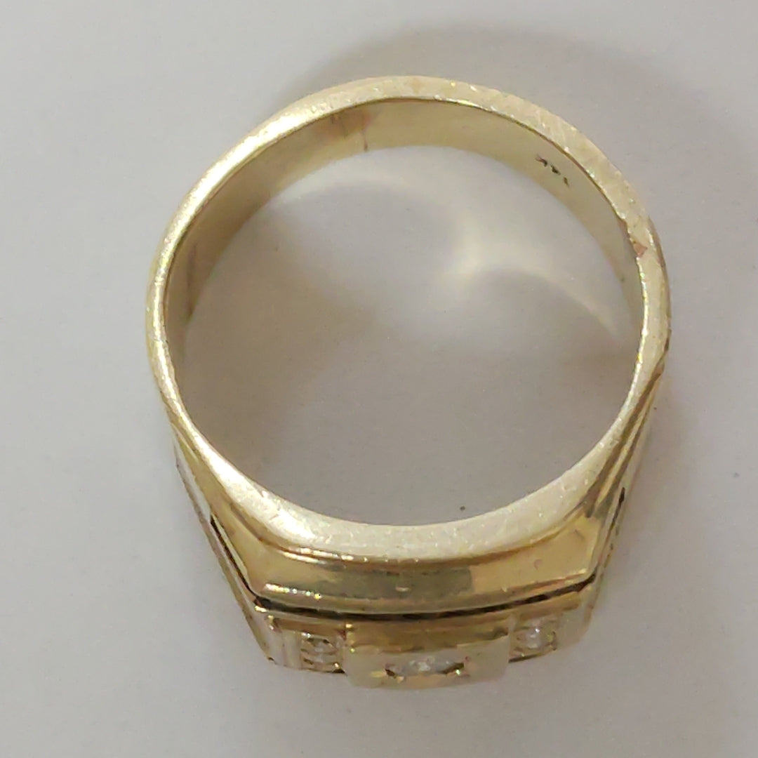 ANILLO ORO 14 K 10,10 GRMS (SEMINUEVO)