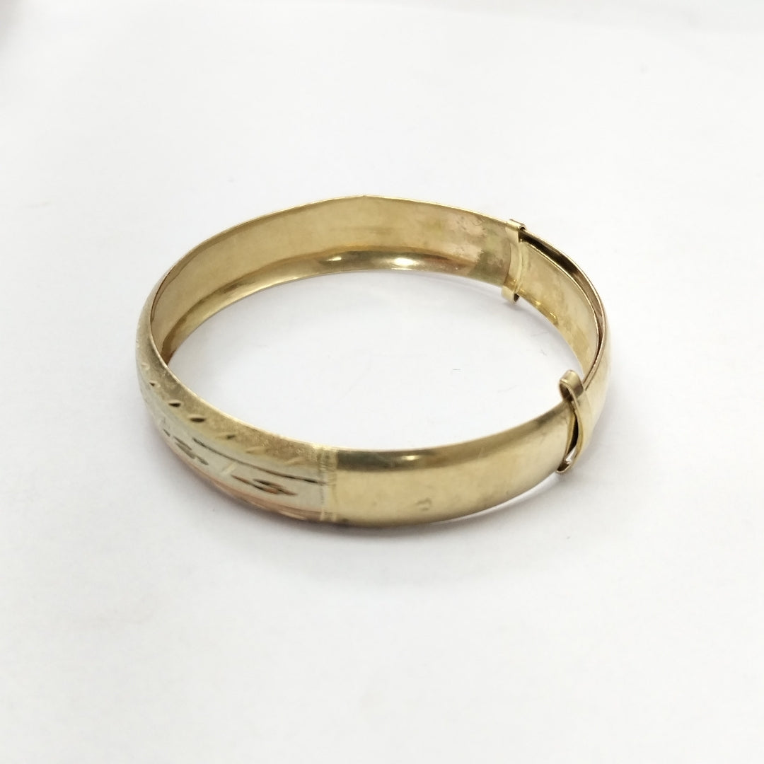 PULSERA RIGIDA ORO 14 K 8,00 GRMS (SEMINUEVO)