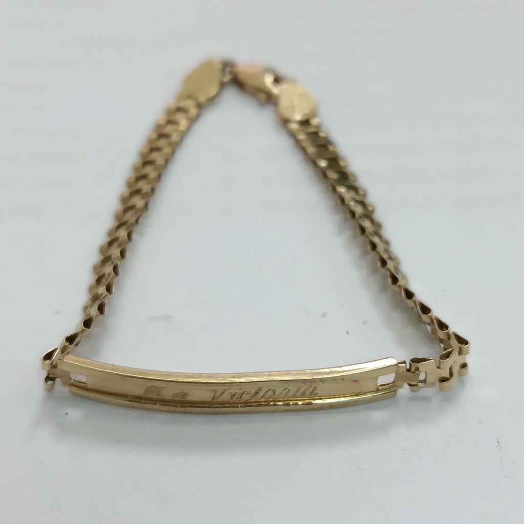 ESCLAVA ORO 14 K 3.5 GRMS (SEMINUEVO)