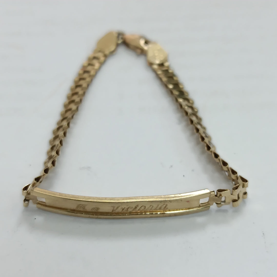 ESCLAVA ORO 14 K 3.5 GRMS (SEMINUEVO)