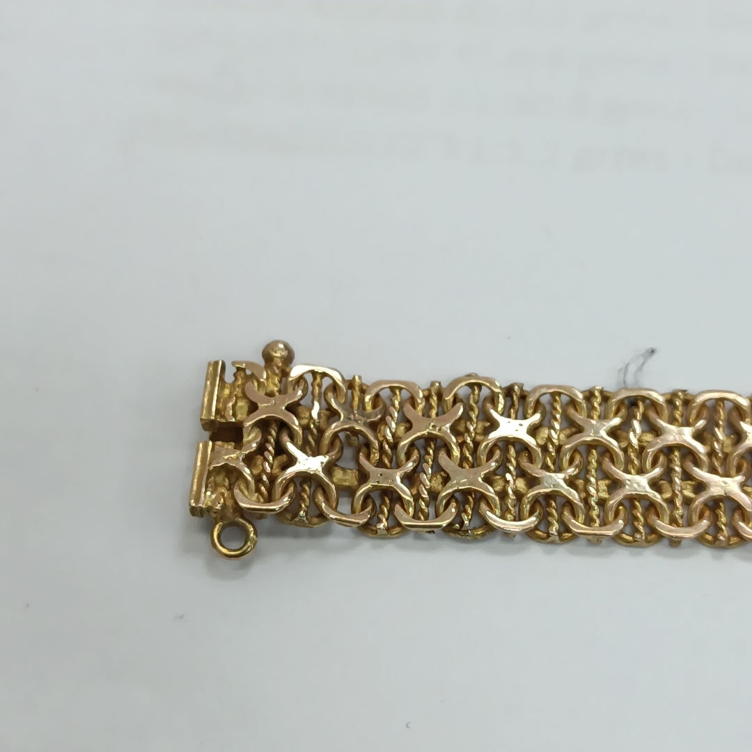 DIJE, PULSERA ORO 8 K 20.2 GRMS (SEMINUEVO)