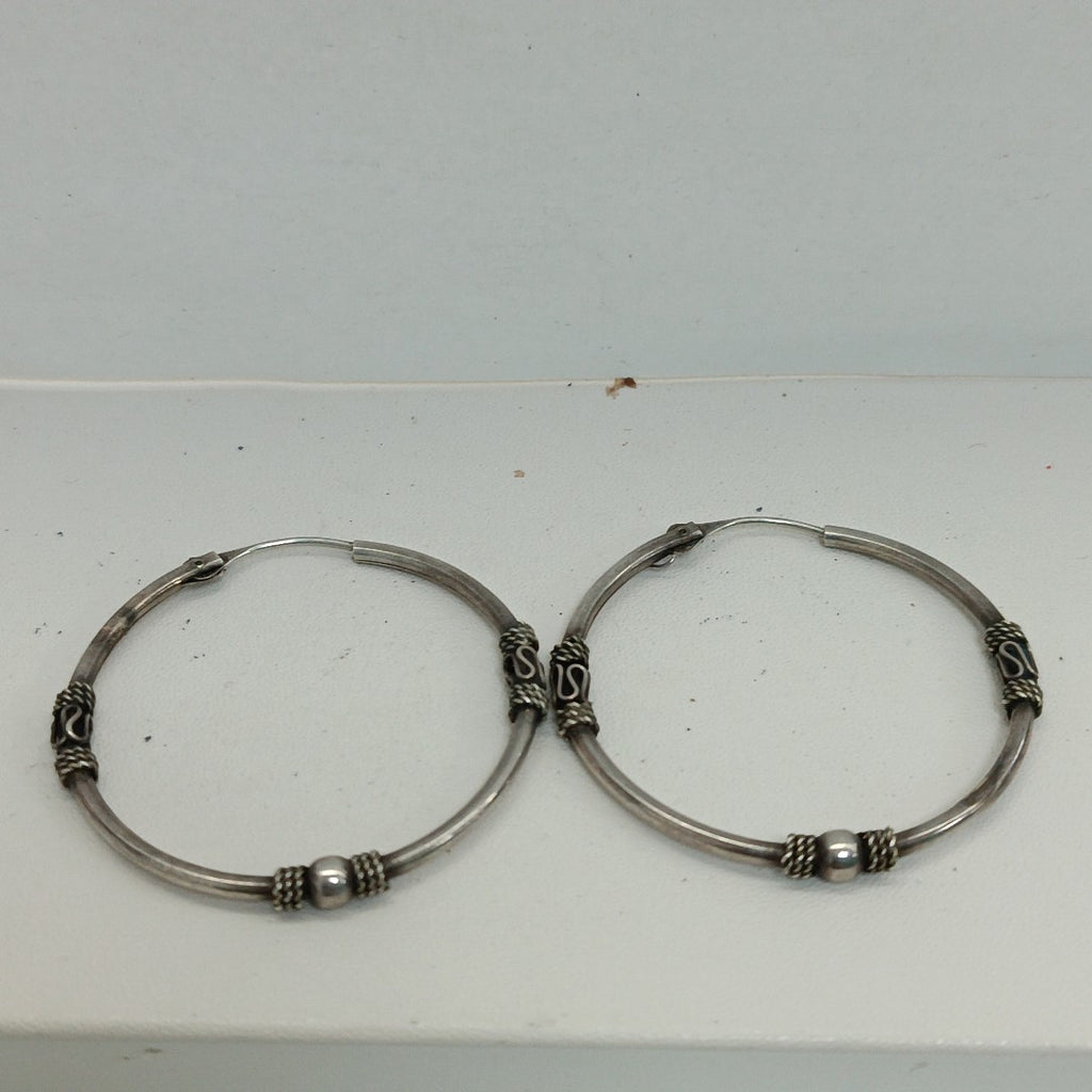 ARRACADAS PAR PLATA 4.9 GRMS (SEMINUEVO)