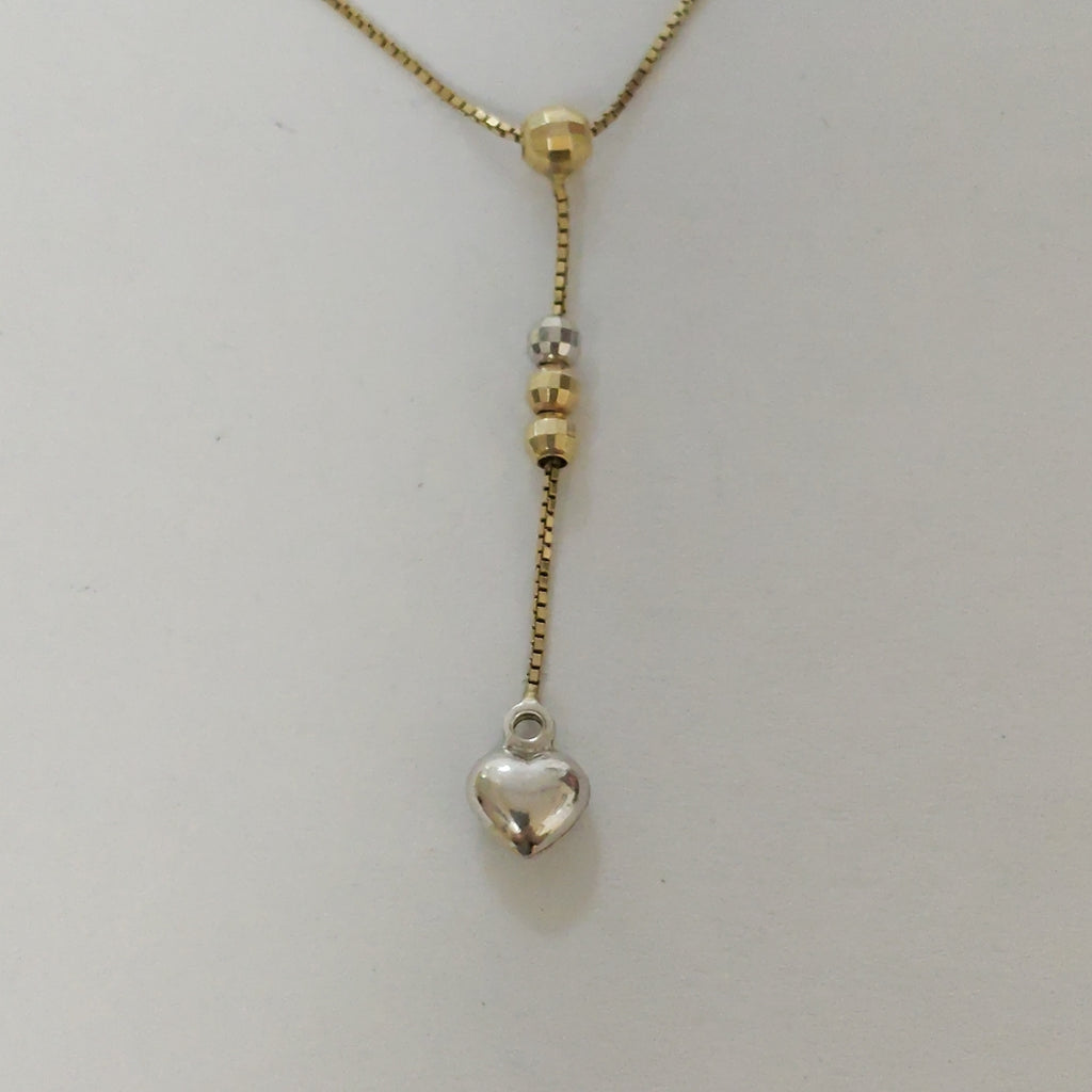 GARGANTILLA ORO, ORO COMBINADO 14 K 3 GRMS (SEMINUEVO)
