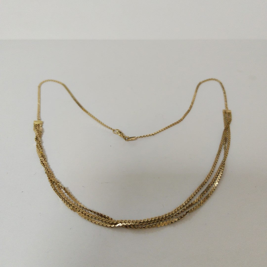 GARGANTILLA ORO 14 K 4.7 GRMS (SEMINUEVO)