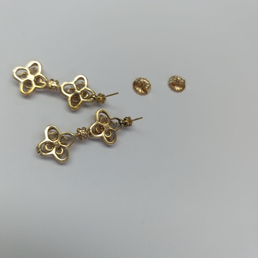 ARETES PAR ORO 14 K 13 GRMS (SEMINUEVO)